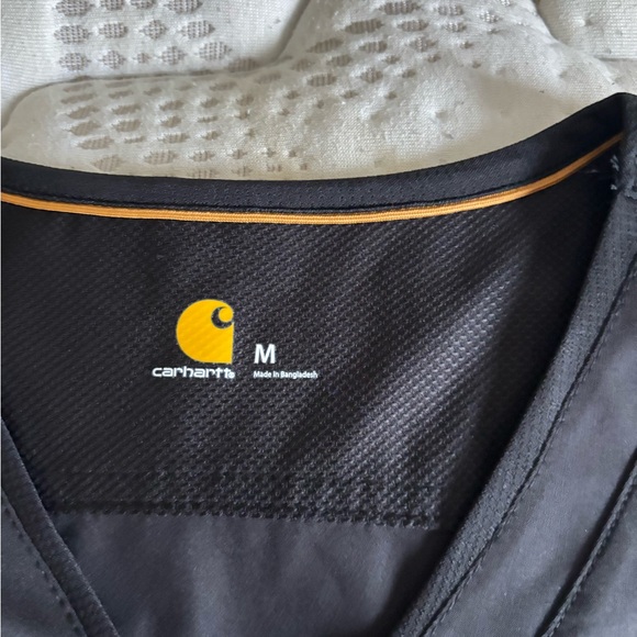Carhartt Black Vest with Yellow Detail - Picture 3 of 4